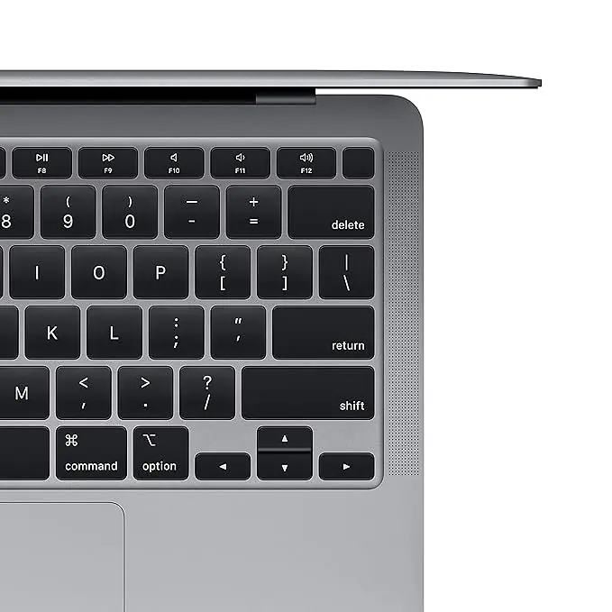 Apple MacBook Air Laptop: Apple M1 chip, 13.3-inch/33.74 cm Retina Display, 8GB RAM, 256GB SSD Storage, Backlit Keyboard, FaceTime HD Camera, Touch ID. Works with iPhone/iPad; Space Grey - Master