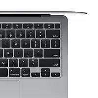 Apple MacBook Air Laptop: Apple M1 chip, 13.3-inch/33.74 cm Retina Display, 8GB RAM, 256GB SSD Storage, Backlit Keyboard, FaceTime HD Camera, Touch ID. Works with iPhone/iPad; Space Grey - Master