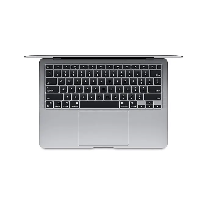 Apple MacBook Air Laptop: Apple M1 chip, 13.3-inch/33.74 cm Retina Display, 8GB RAM, 256GB SSD Storage, Backlit Keyboard, FaceTime HD Camera, Touch ID. Works with iPhone/iPad; Space Grey - Master
