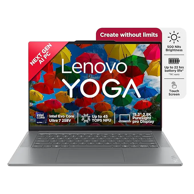 Lenovo Smartchoice Yoga Slim 7 32GB RAM, 1TB SSD, 15"(38.86cm), Windows 11 - Master