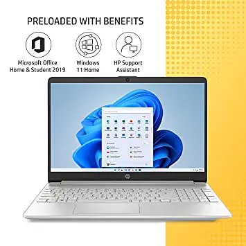 HP 14s 11th Gen i3 8GB RAM/256GB SSD 14s-Dy2506Tu - Master