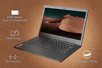 Lenovo E41-55 Laptop Ryzen 3-3250U|8Gb Ram|1Tb 7200Rpm HDD/Dos|2Cell 30Wh/WiFi Bt/Cam/No Fpr/|14" Hd Inches|1 Year Onsite Warranty/Iron Grey|82Fj00A0Ih,AMD - Master