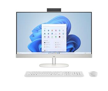 HP All-in-One Desktop 27 PC, AMD Ryzen 7 7730U, 16 GB DDR4, 1TB SSD Windows 11,MSO