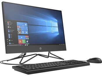 HP AIO Intel Core i3 10th Gen 4 GB/1 TB HDD/Windows 10/Black