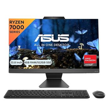 ASUS AiO M3402WFA Series, 23.8" 8GB/512GB SSD/Win11/Office 21