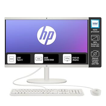 HP All-in-One, Intel N200 (8GB DDR5, 512GB SSD) Dg0154In