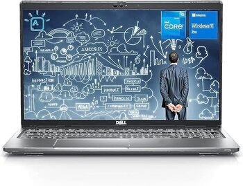 Dell Latitude 5530 Business Laptop, Core i5-1235U, 16GB DDR4 RAM, 512GB PCIe SSD Windows 10 Pro