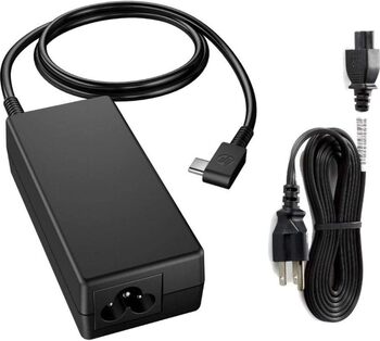 Lenovo 65W 20V USB Type-C AC Universal Adapter Charger/ Laptop Charger | Black