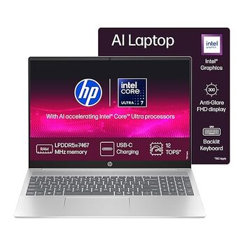 HP Pavilion, Intel Core Ultra 7-155U, 10-12 Tops (16GB RAM, 512GB SSD)