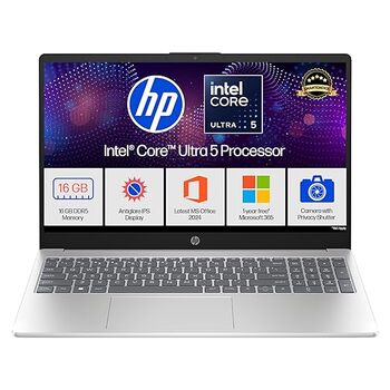 HP 15, Intel Ultra 5 125H, 12 Tops (16GB DDR5, 512GB SSD) 
