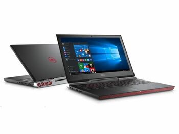 DELL Inspiron Intel Core i7 7th Gen 7700HQ - (16 GB/1 TB HDD/256 GB SSD/Windows 10 Home/4 GB Graphics/NVIDIA GeForce GTX 1050Ti) 7567 Gaming Laptop  (15.6 inch, Matt Black, 2.62 kg, With MS Office