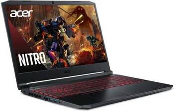 Acer Nitro 5 Intel Core i5-10th Gen 15.6" (39.62cms) FHD IPS Display Thin and Light Gaming Laptop (8GB Ram/1TB HDD + 256GB SSD/Windows 10 Home/GTX 1650 Graphics/Obsidian Black/2.3 kgs), AN515-55