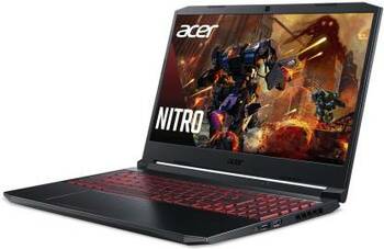 Acer Nitro 5 Intel Core i5-10th Gen 15.6" (39.62cms) FHD IPS Display Thin and Light Gaming Laptop (8GB Ram/1TB HDD + 256GB SSD/Windows 10 Home/GTX 1650 Graphics/Obsidian Black/2.3 kgs), AN515-55