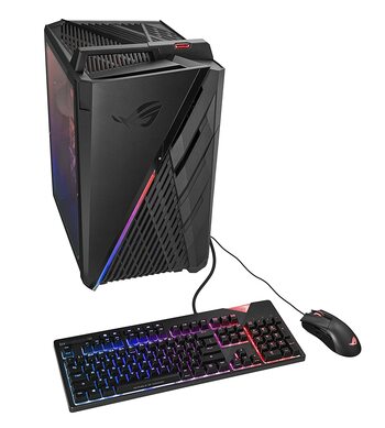 ASUS ROG Strix GA35 AMD Ryzen 7-3700X Gaming Desktop  8GB RAM/1TB HDD + 512GB SSD