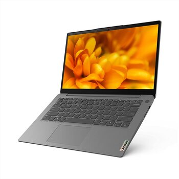 Lenovo IdeaPad Slim 3 10th Gen Intel Core i3 15.6"(39.62cm) FHD Thin & Light Laptop (8GB/256GB SSD/Windows 11/MS Office 2021/2Yr Warranty/Platinum Grey/1.7Kg), 81WB01EAIN