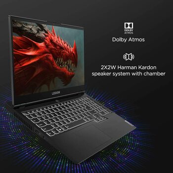 Lenovo Legion 5 Intel Core i5 10th Gen 10300H - (8 GB/1 TB HDD/256 GB SSD/Windows 10 Home/4 GB Graphics/NVIDIA GeForce GTX 1650/120 Hz) 15IMH05 Gaming Laptop  (15.6 inch, Phantom Black, 2.3 kg)