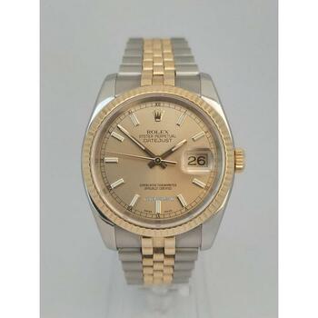 Rolex DateJust 36 Stainless Steel & Gold 116233