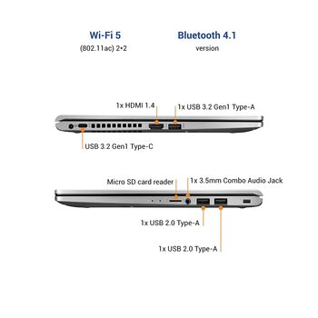 ASUS VivoBook 14 4GB/256GB SSD X415JA-EB312TS