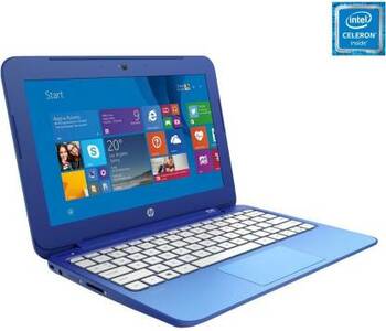 HP Stream 11.6 Inch Laptop (Intel Celeron N3050 1.6GHz, 2GB RAM, 32GB Solid State Drive