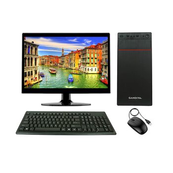 Gandiva Economical All in One CI3 Desktop Computer i3 1st Gen/4GB/320GB HDD