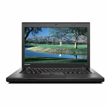 Refurbished) Lenovo ThinkPad T450 Intel Core i5-5300U 14 inches Business Laptop Computer, 4GB RAM, 128ssd