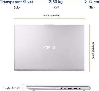 ASUS VivoBook Ultra 17 Ryzen 5 Hexa Core 8 GB/1 TB HDD/256 GB SSD M712UA-AU501TS