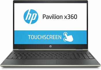 HP Pavilion 15-cr0053wm X360 Touch Convertible Laptop, Intel Core i5-8250U Processor; 8GB SDRAM Memory, 16GB Intel Optane Memory, 1TB Hard Drive, Pale Gold