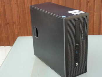 HP (Renewed) Compaq Pro 6300 SFF Desktop (2nd Gen Intel Core i5/4GB/500GB/Windows 7 Pro/Integrated Graphics), Black