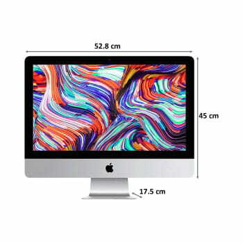 Apple iMac with Retina 4K Display (21.5-inch, 8GB RAM, 3.6GHz Quad-core 8th-Generation Intel Core i3 Processor, 256GB SSD Storage)