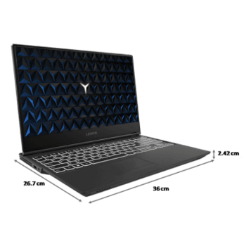 Lenovo Legion Y540 Intel Core i5 9th Gen - (8 GB/512 GB SSD/Windows 10 Home/4 GB Graphics) Y540-15IRH-PG0 Thin and Light Laptop  (15.6 inch, Raven Black)