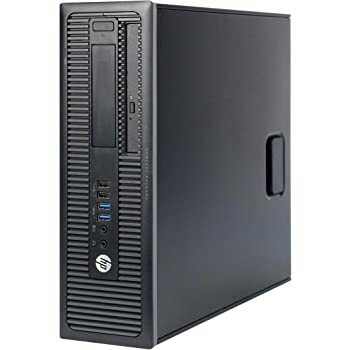 HP (Renewed) Compaq Pro 6300 SFF Desktop (2nd Gen Intel Core i5/4GB/500GB/Windows 7 Pro/Integrated Graphics), Black