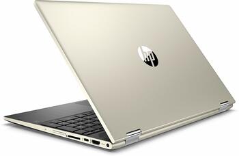 HP Pavilion 15-cr0053wm X360 Touch Convertible Laptop, Intel Core i5-8250U Processor; 8GB SDRAM Memory, 16GB Intel Optane Memory, 1TB Hard Drive, Pale Gold