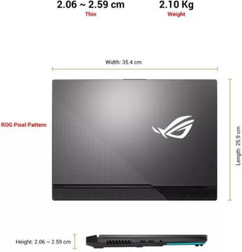 ASUS ROG Strix G15 (2021) 16 GB/1 TB SSD G513QC-HN126T