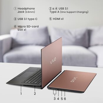 VAIO SE14 NP14V3IN033P i5 8GB/512GB SSD Win 10 Home