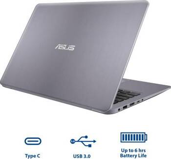 ASUS VivoBook S14 Intel Core i3 8th Gen 8130U - (8 GB/Hybrid/1 TB HDD/256 GB SSD/Windows 10 Home) S410UA-EB796T Laptop  (14 inch, Gold, 1.3 kg)#JustHere