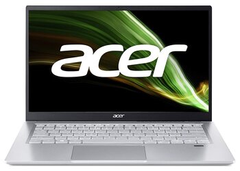 Acer Swift 3 AMD Ryzen 5 Hexa Core 5500U - (8 GB/512 GB SSD/Windows 10 Home) SF314-43 Thin and Light Laptop  (14 inch, Pure Silver, 1.2 kg, With MS Office)