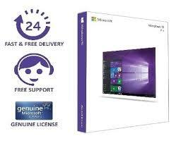 Microsoft Windows 10 Professional OEM with dvd retail pack