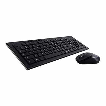 HP Multimedia Slim Wireless Keyboard & Mouse Combo cordless