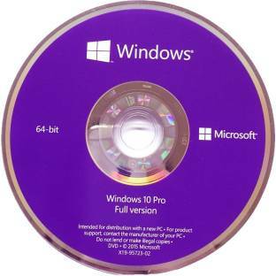 Microsoft Windows 10 Professional OEM with dvd retail pack