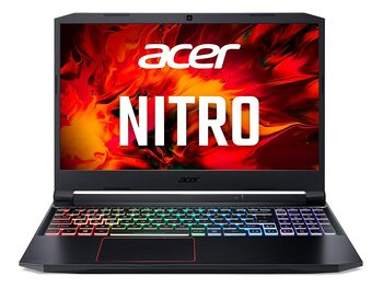 Acer Nitro 5 Intel Core i7-11th Generation 144 Hz Refresh Rate 15.6-inch (39.62 cms) Gaming Laptop (8GB Ram/1TB SSD/Win10/GTX 1650 Graphics/Obsidian Black/2.2 Kgs), AN515-56