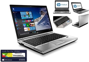 HP ELITEBOOK 2570P 12.5in CORE I5 3RD GEN 4GB RAM 250GB HDD WEBCAM WINDOWS 10 HOME 64BIT (Renewed)