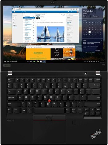 Lenovo ThinkPad T14 Intel Core i5 10th Gen 14-inch Full HD IPS Thin and Light Laptop (16GB RAM/ 512GB SSD/ Windows 10 Professional/ Black/ 1.55 kg), 20S0S0AL00