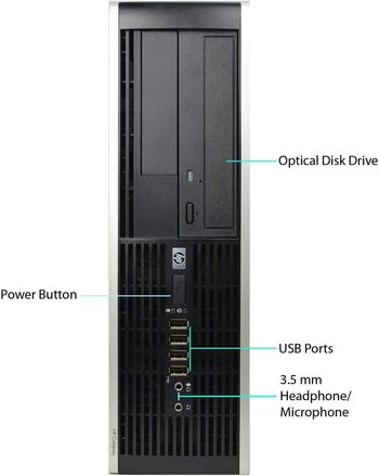 (Renewed) HP Elite 8300 SFF Small Form Factor Business Desktop Computer, Intel Quad-Core i7-3770 up to 3.9Ghz CPU, 8GB RAM, 256GB SSD, DVD, USB 3.0, Windows 10 Professional, Black