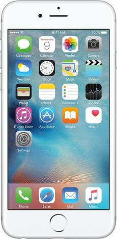 Apple iPhone 6s (Silver, 64 GB)