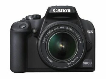 Used Canon EOS 1000D Digital SLR Camera (incl EF-S 18-55mm IS f/3.5-5.6 non U