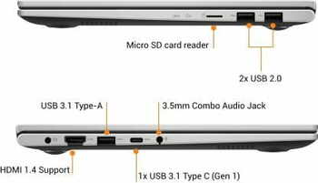 ASUS VivoBook Ultra 14 Core i3 10th Gen - 4 GB/512 GB SSD X413JA-EK268T||X413JA-EB303T