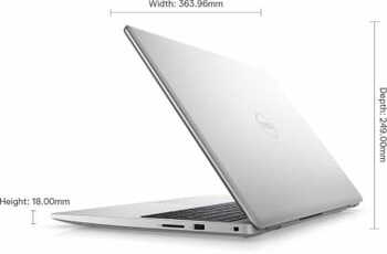 DELL Inspiron 5000 Intel Core i5 10th Gen 1005G1 - (8 GB/1 TB HDD/512 GB SSD/Windows 10 Home/2 GB Graphics) 5593 Laptop  (15.6 inch, Silver, 2.2 kg, With MS Office)