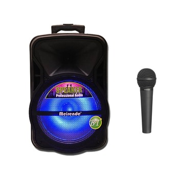 Meirende k12 large speaker karoke sound trolley