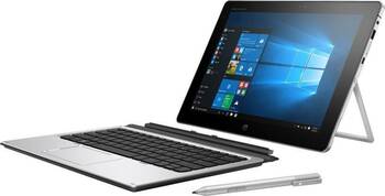 HP Elite Book Core i5  m5 6th Gen - (8 GB/256 GB SSD/Windows 10 Pro) X2 1012 G1 2 in 1 Laptop  (12 inch, SIlver)