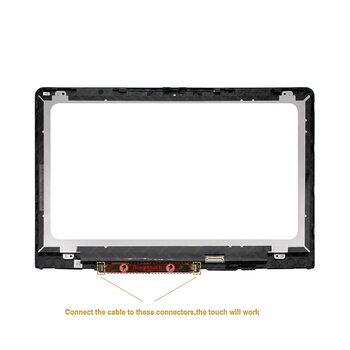 14 inches FHD 1080P IPS LCD Display Touch Screen Digitizer Assembly Bezel with Board for HP Pavilion x360 m 14m-ba 14m-ba000 14m-ba100 14-ba153cl 14-ba253cl 14m-ba011dx 14m-ba114dx